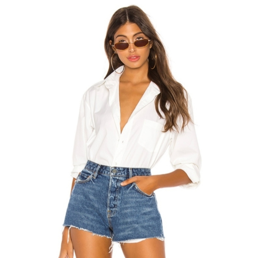 GRLFRND Cindy Denim Shorts Size 28
